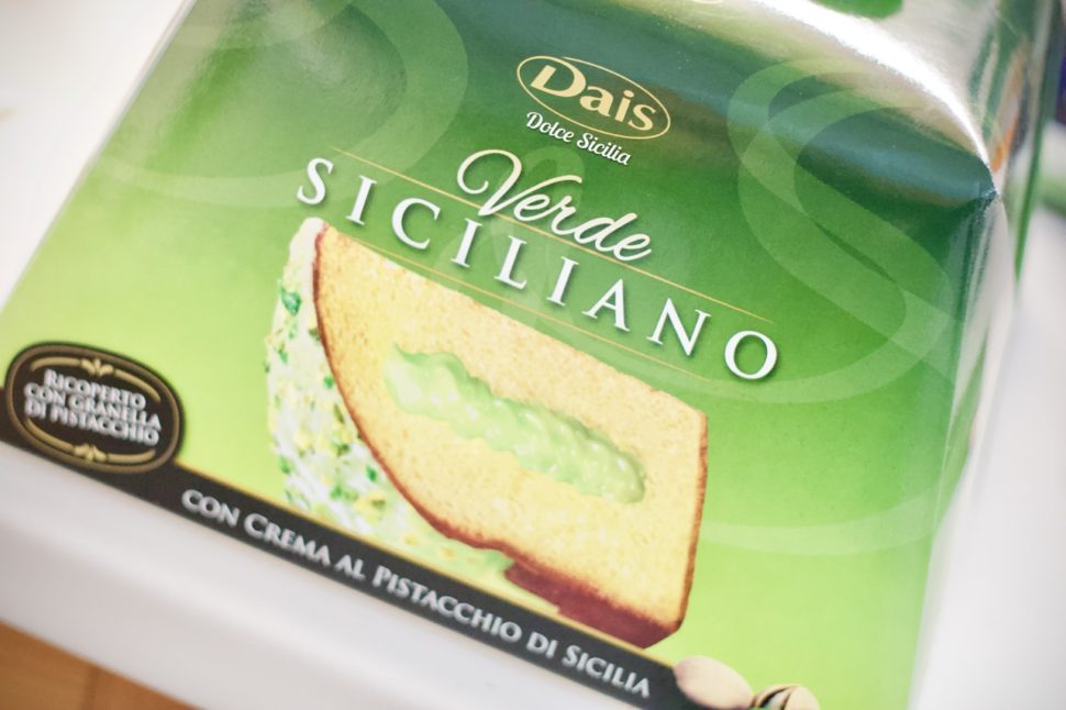 Dais Sicilian Green Panettone Süßes Sizilien