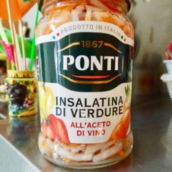 Ponti Vegetable salad with wine vinegar