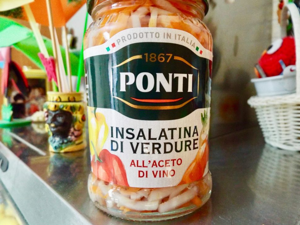 Ponti-Gemüsesalat mit Weinessig