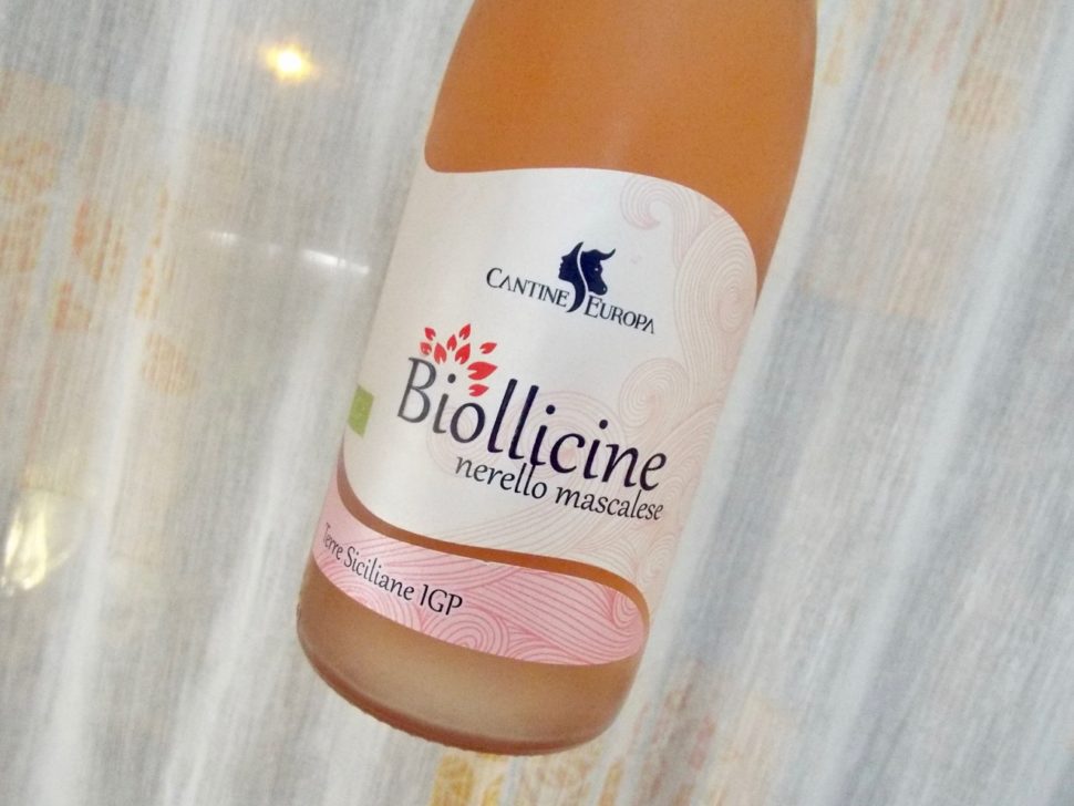 Vin Biollicine Rosè IGP Caves Sicile Europe