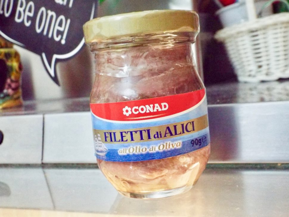 Conad Anchovy Fillets in Olive Oil