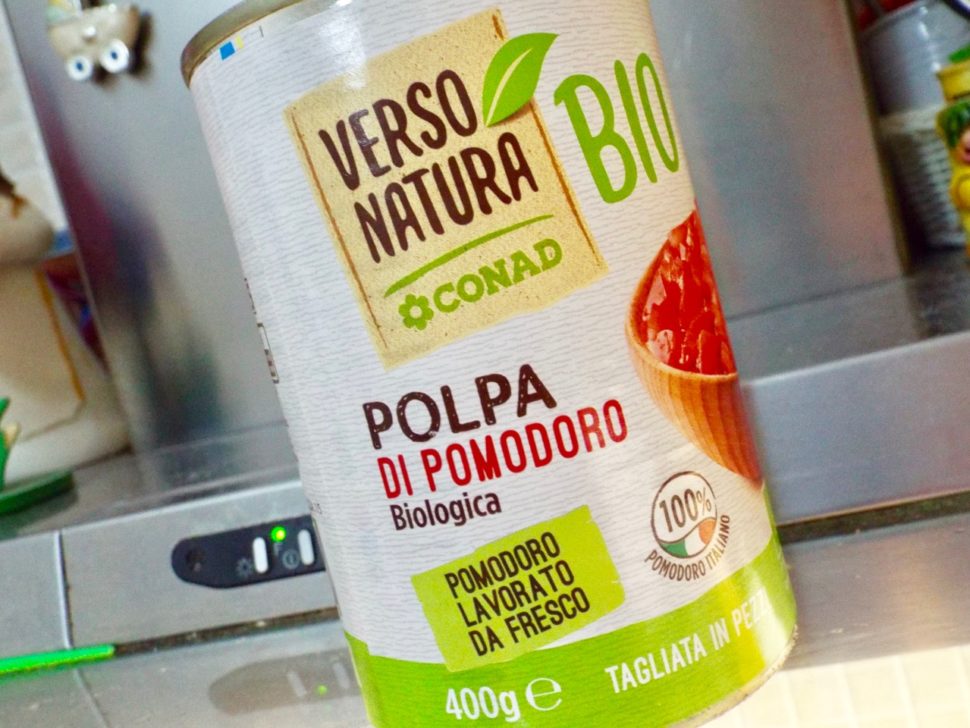 Conad Organic Tomato Pulp Towards Nature