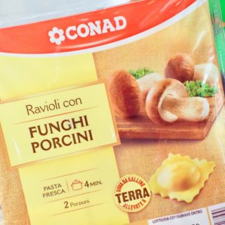 Ravioli mit Steinpilzen Conad