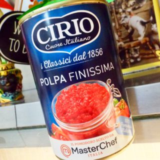 Very fine Cirio pulp