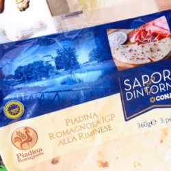 Piadina Romagnola IGP Aromen und Umgebung Conad