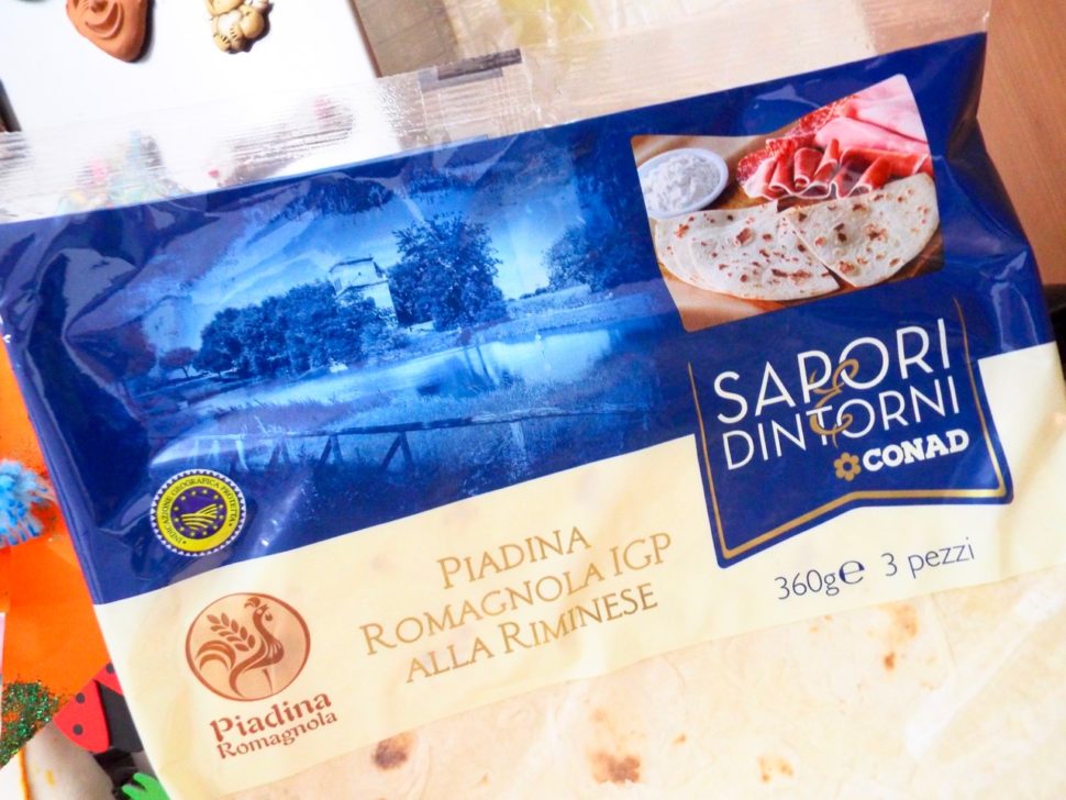 Piadina Romagnola IGP Flavors and Surroundings Conad