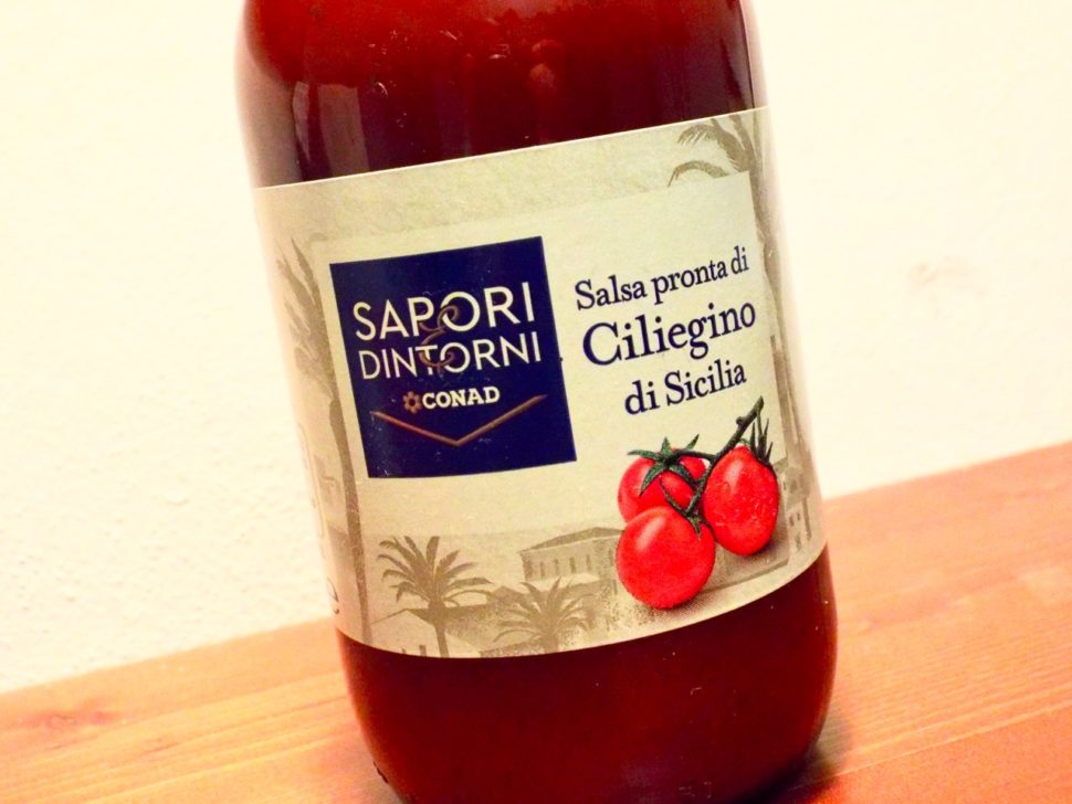 Ready-made cherry sauce Flavors and Surroundings Conad