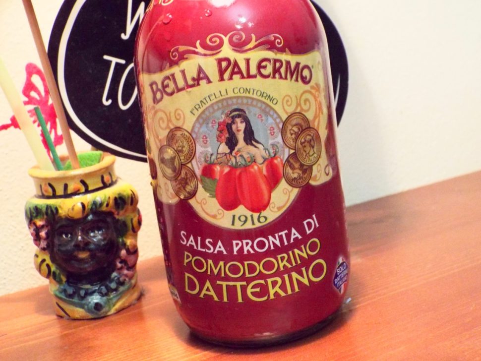 Ready-made sauce Bella Palermo Datterino tomato Brothers Contour