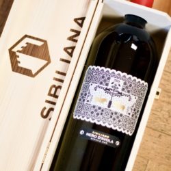 Nero d'Avola Sibiliano Coffret en Bois Sicile DOC Europe