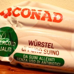 Saucisse Conad pur porc (sans utilisation d'antibiotiques)