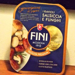 Granripieni-Ravioli mit Wurst und Fini-Pilzen