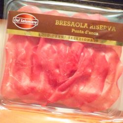 Bresalola Riserva Punta D'anca Dal Salumiere Lidl, in confezione da 100 grammi.