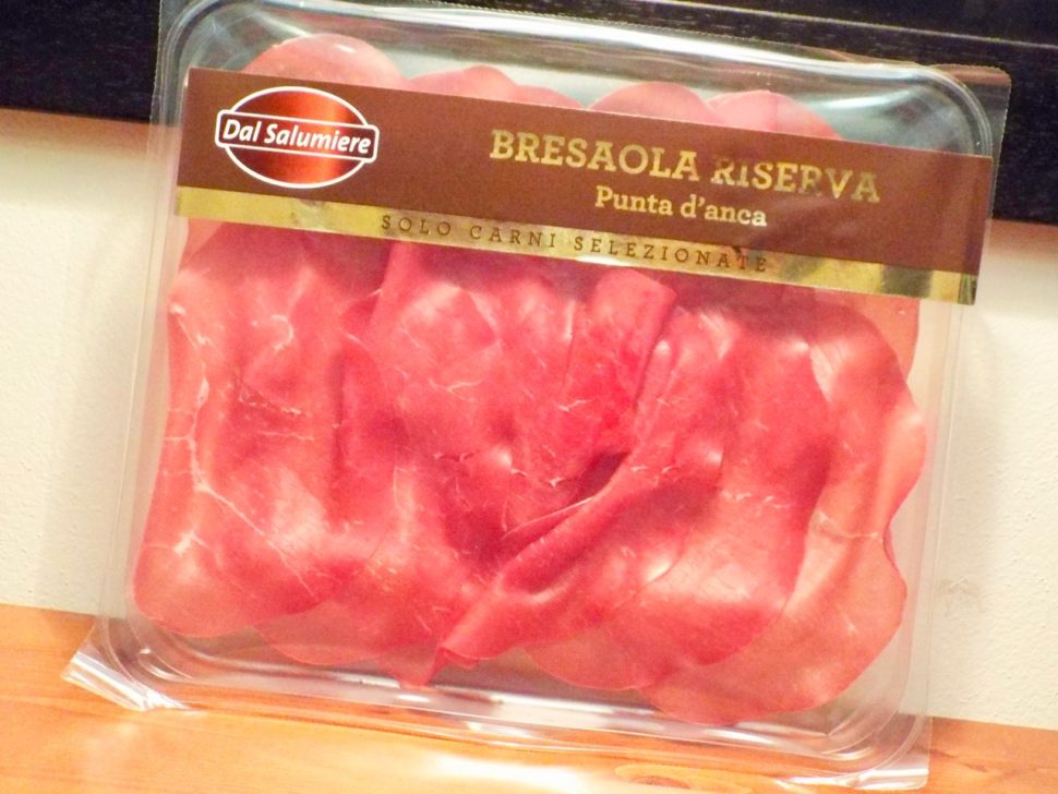 Bresalola Riserva Punta D'anca Dal Salumiere Lidl, in 100 gram packs.