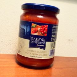 Datterino Rosso della Piana del Sele Sabores y Entorno Conad es un producto típico de Campania.