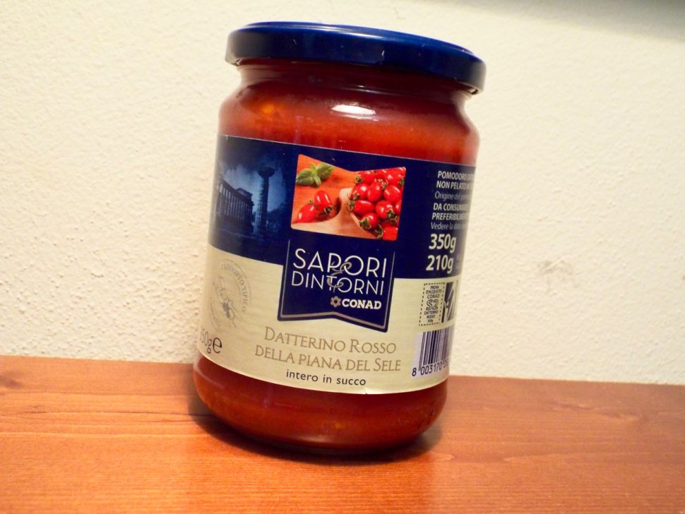 Datterino Rosso della Piana del Sele Flavors and Surroundings Conad — типичный продукт Кампании.