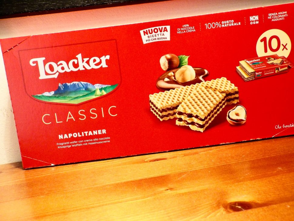 Napolitanische Waffel von Loacker