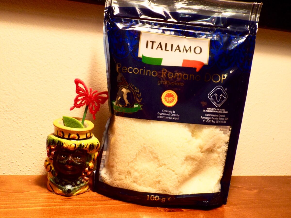 Grated Pecorino Romano DOP Italiamo Lidl Daniele Sciarotta