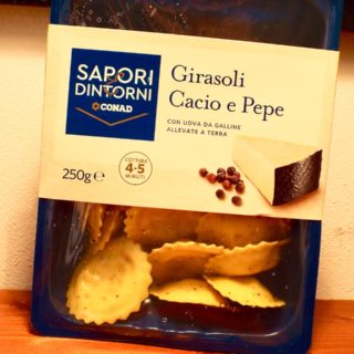 Girasoli Cacio e Pepe Sabores y Entorno Conad.