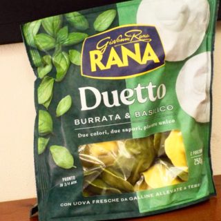 Duett Burrata und Basil Giovanni Rana