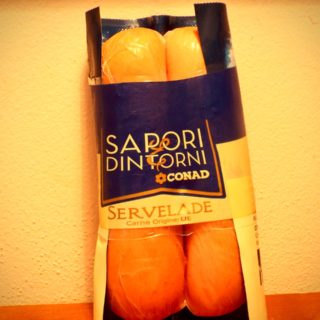 La salchicha Servelade Sapori & Dintorni Conad