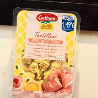 Galbani-Tortellini mit rohem Prusciutto