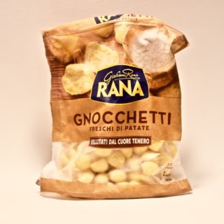 Rana Gnocchetti freschi di patate, risultano sono ottimi con ogni tipo di condimento, delicati e leggeri al palato.