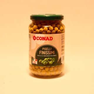 Conad Petits pois très fins en verre