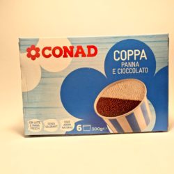 Conad Gelato Cream and chocolate cup