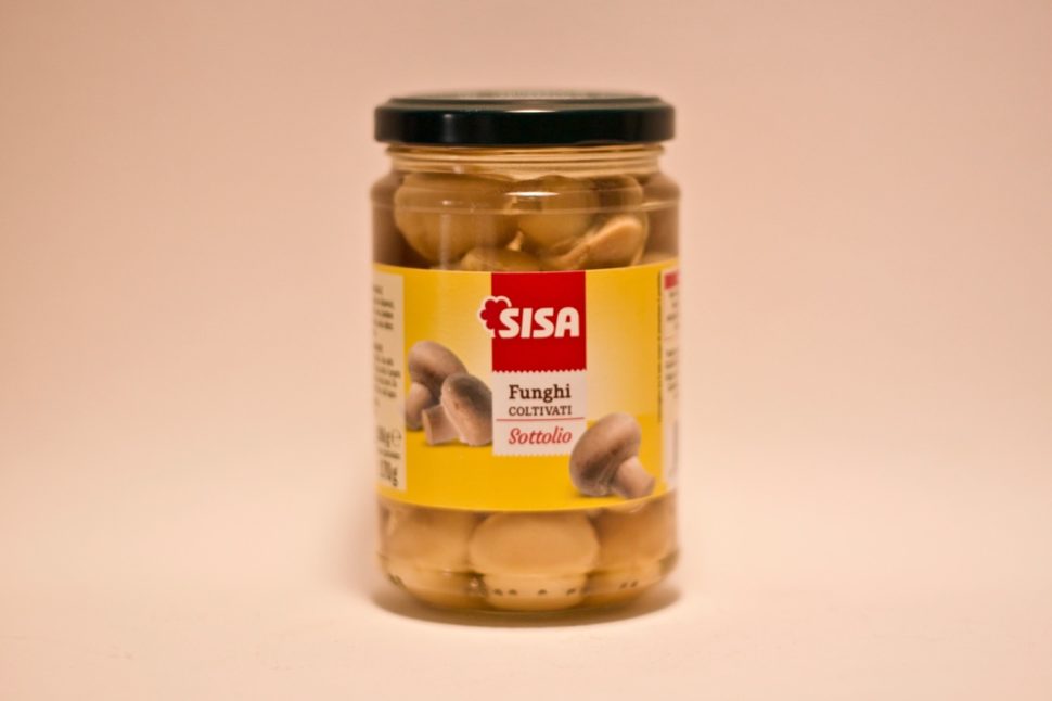 Sisa-Pilze in Öl