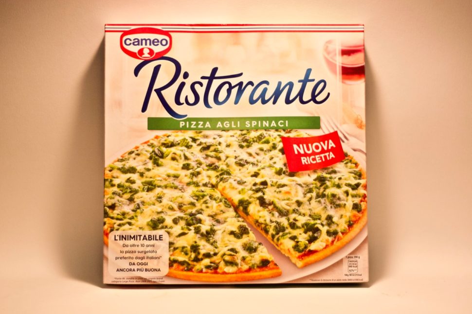 Pizza Ristorante agli Spinaci Cameo