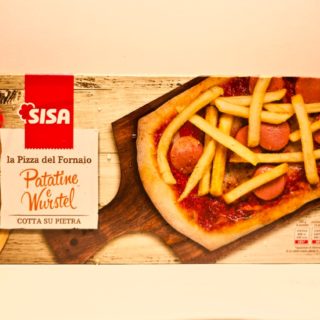 Pizzawurst und Sisa-Chips