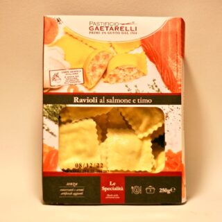 Ravioli Salmone e Timo Pastificio Gaetarelli