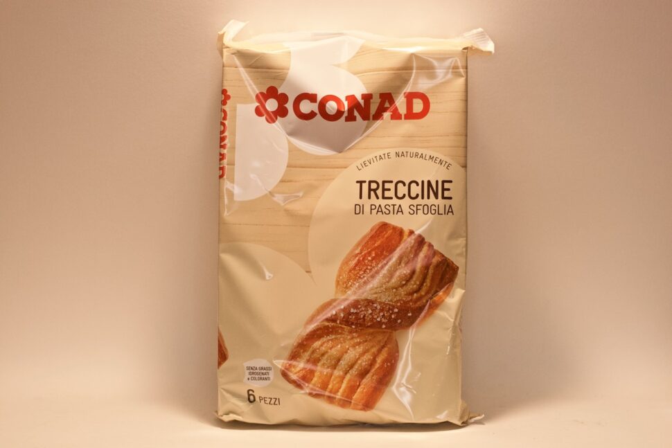 Conad Treccina di pasta sfoglia