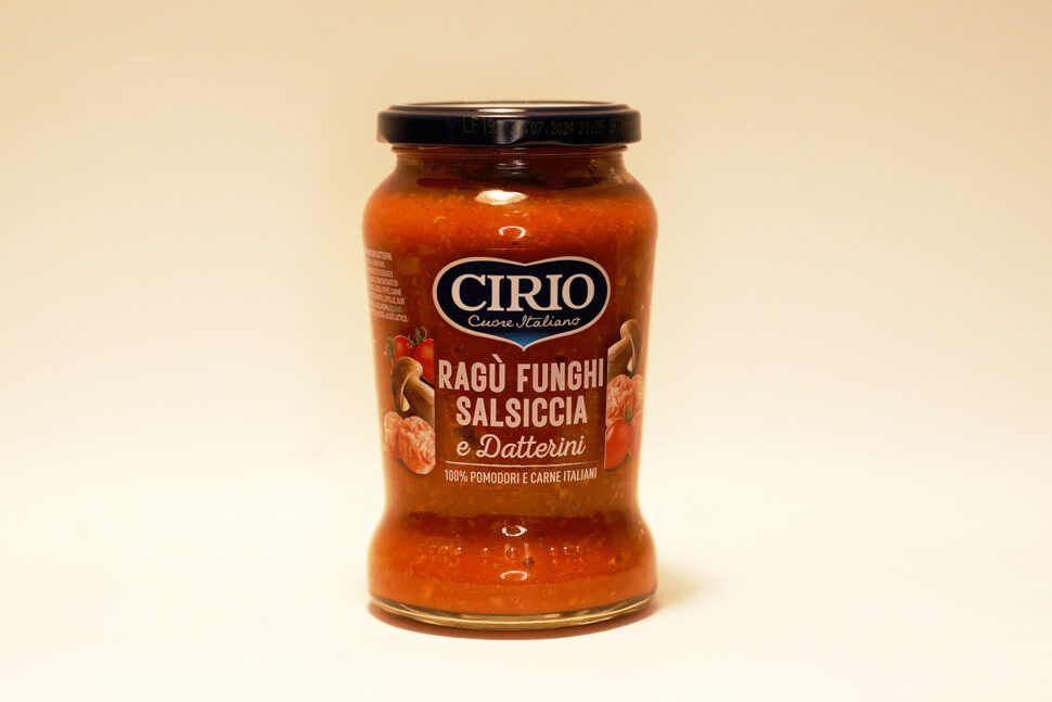 Cirio Ragù Champiñones Y Salchicha