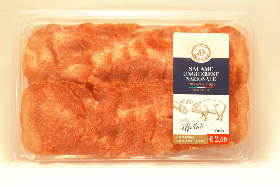 Salami Morgo Magno húngaro, desde 1974, Salumificio San Paolo