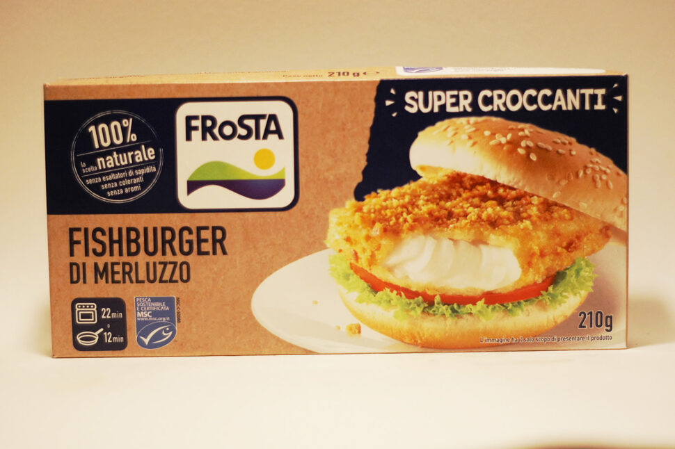 Frosta Alaska Cod Fishburger