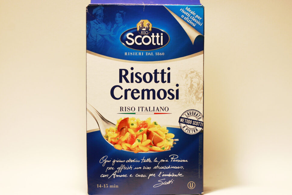 SCOTTI Risotti Cremosi, ideale per risotti classici o sfiziosi. Riso italiano lavorato a pietra.