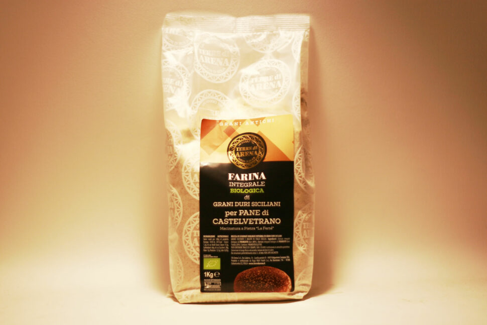 Durum wheat flour for Castelvetrano bread